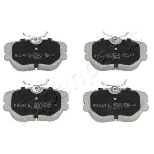 Sada brzdových platničiek kotúčovej brzdy JAPANPARTS PA-0415AF