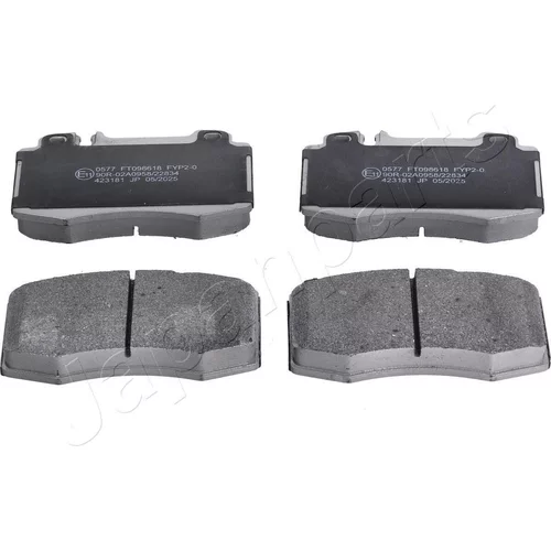 Sada brzdových platničiek kotúčovej brzdy JAPANPARTS PA-0577AF