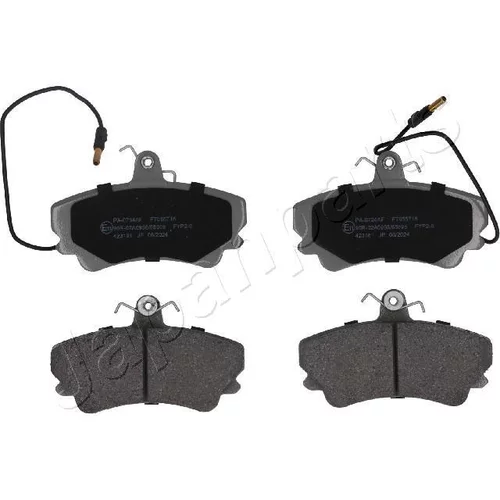Sada brzdových platničiek kotúčovej brzdy JAPANPARTS PA-0734AF