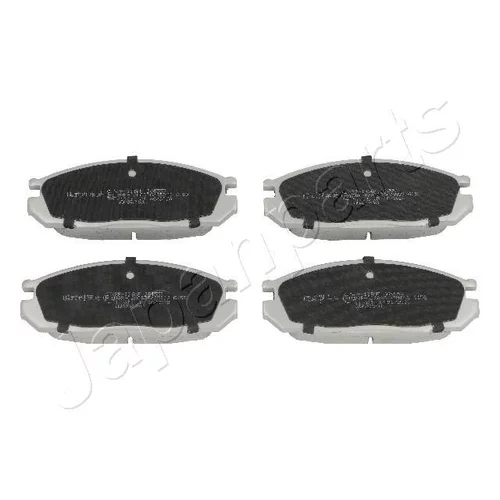 Sada brzdových platničiek kotúčovej brzdy JAPANPARTS PP-136AF