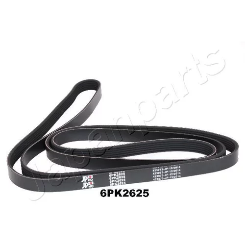 Ozubený klinový remeň JAPANPARTS DV-6PK2625