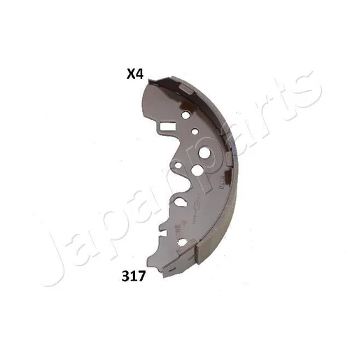 Sada brzdových čeľustí JAPANPARTS GF-317AF