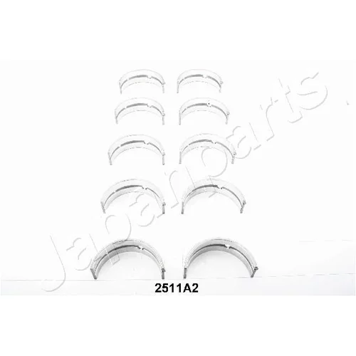 Súprava paniev ložiska kľukového hriadeľa JAPANPARTS MS2511A2