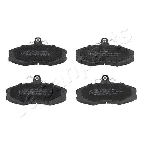 Sada brzdových platničiek kotúčovej brzdy JAPANPARTS PA-0939AF