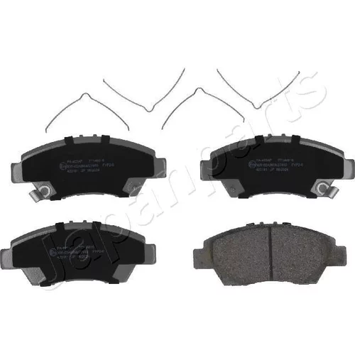 Sada brzdových platničiek kotúčovej brzdy JAPANPARTS PA-455AF