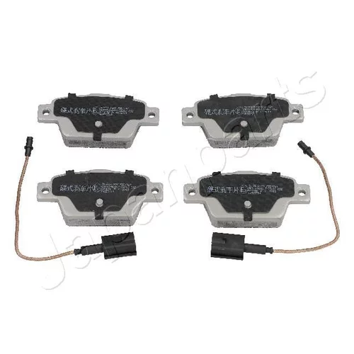 Sada brzdových platničiek kotúčovej brzdy JAPANPARTS PP-0220AF