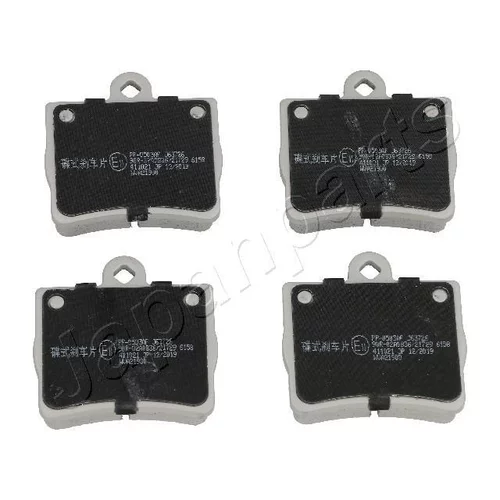 Sada brzdových platničiek kotúčovej brzdy JAPANPARTS PP-0503AF