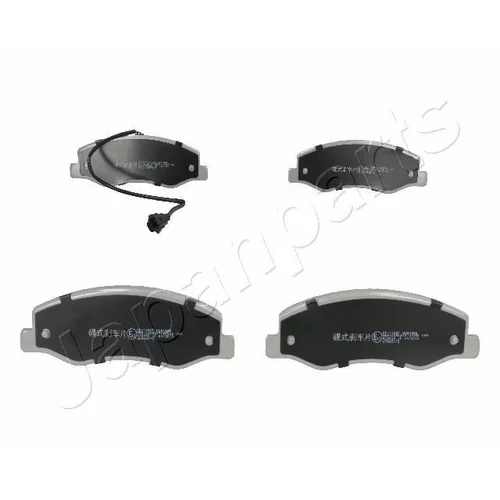 Sada brzdových platničiek kotúčovej brzdy JAPANPARTS PP-106AF