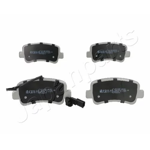 Sada brzdových platničiek kotúčovej brzdy JAPANPARTS PP-108AF