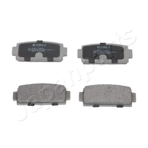 Sada brzdových platničiek kotúčovej brzdy JAPANPARTS PP-MC01