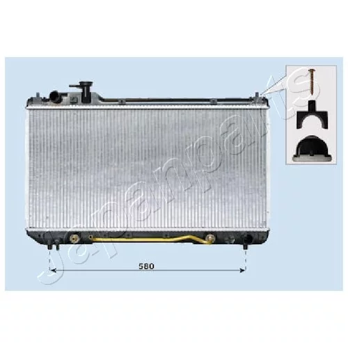 Chladič motora JAPANPARTS RDA153105