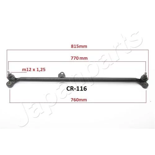 Spojovacia tyč riadenia JAPANPARTS CR-116