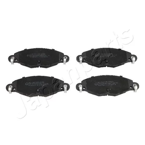 Sada brzdových platničiek kotúčovej brzdy Japanparts PA-0617AF