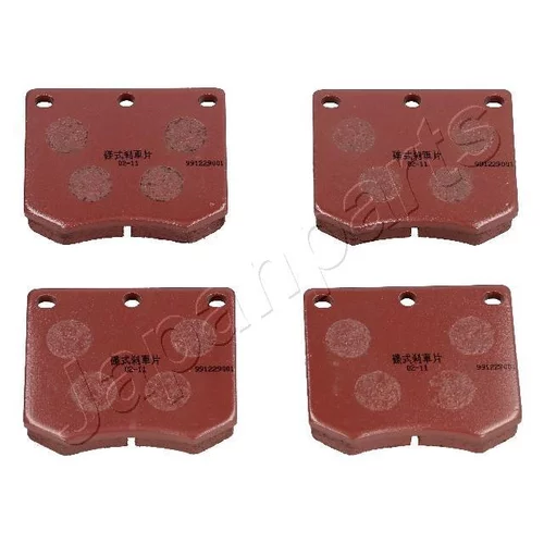 Sada brzdových platničiek kotúčovej brzdy JAPANPARTS PA-377AF