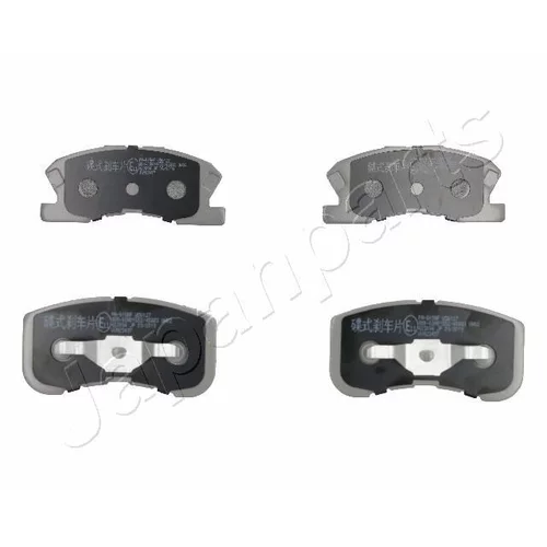 Sada brzdových platničiek kotúčovej brzdy JAPANPARTS PA-615AF