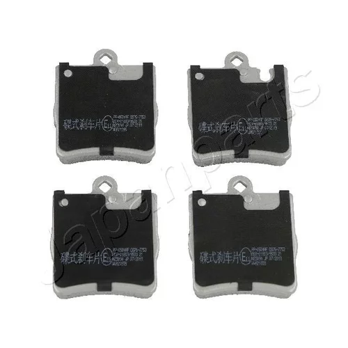 Sada brzdových platničiek kotúčovej brzdy JAPANPARTS PP-0504AF