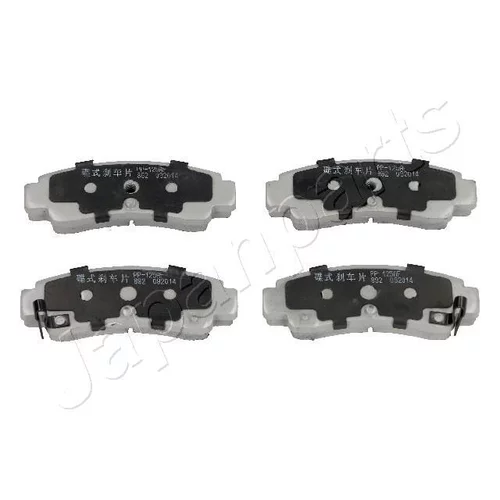 Sada brzdových platničiek kotúčovej brzdy JAPANPARTS PP-125AF