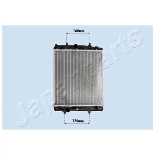 Chladič motora JAPANPARTS RDA033069
