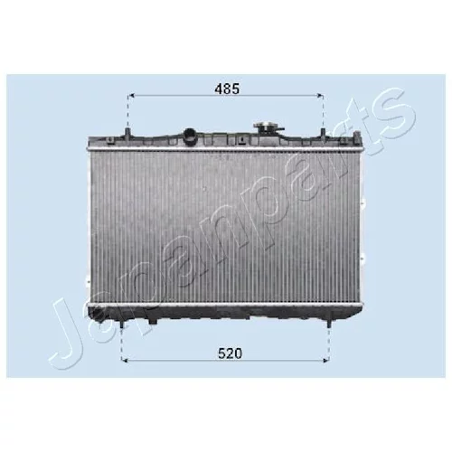 Chladič motora JAPANPARTS RDA333030