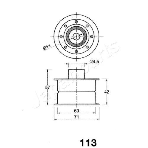 Napinák ozubeného remeňa BE-113 /Japanparts/ - obr. 1