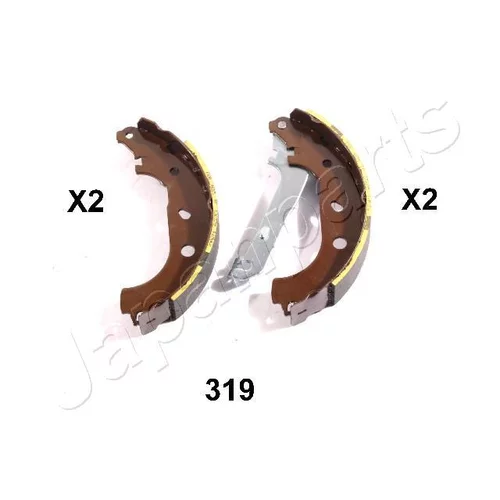 Sada brzdových čeľustí JAPANPARTS GF-319AF