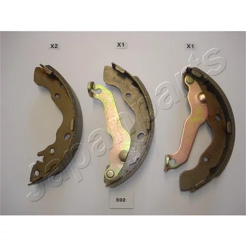 Sada brzdových čeľustí JAPANPARTS GF-592AF