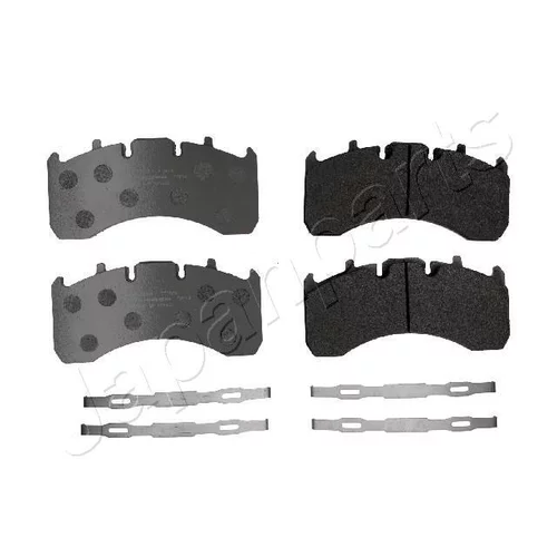 Sada brzdových platničiek kotúčovej brzdy JAPANPARTS PA-0725AF