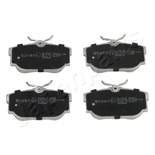 Sada brzdových platničiek kotúčovej brzdy Japanparts PP-0301AF
