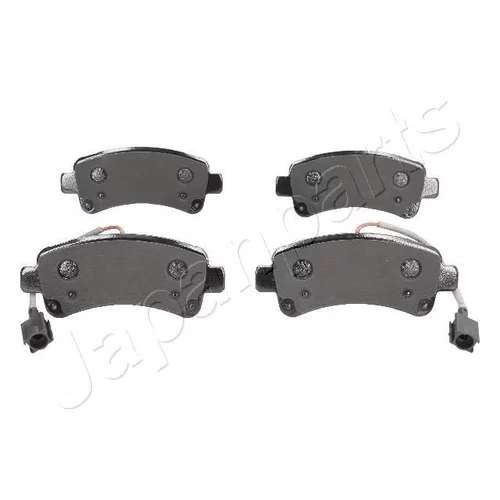Sada brzdových platničiek kotúčovej brzdy JAPANPARTS PP-0617AF