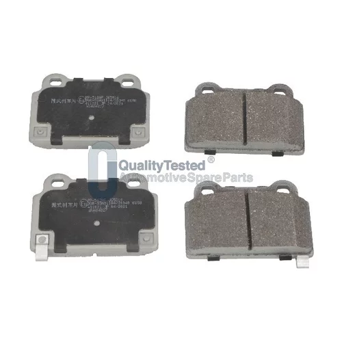 Sada brzdových platničiek kotúčovej brzdy JAPANPARTS PP512JM