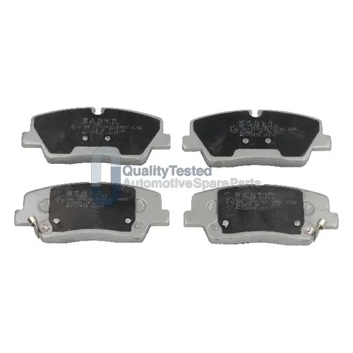 Sada brzdových platničiek kotúčovej brzdy JAPANPARTS PPH10JM