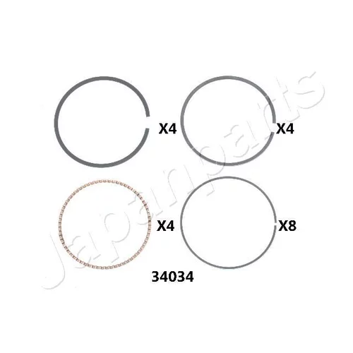 Piestny krúžok JAPANPARTS RC34034