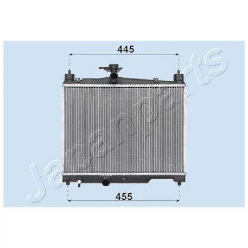 Chladič motora JAPANPARTS RDA153041