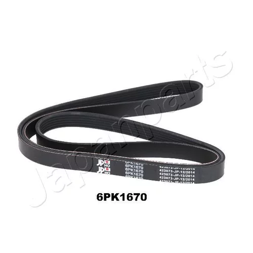 Ozubený klinový remeň JAPANPARTS DV-6PK1670