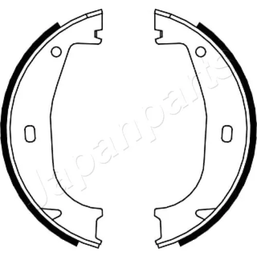 Sada brzdových čeľustí JAPANPARTS GF-0103AF