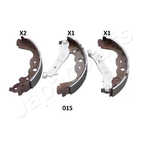 Sada brzdových čeľustí JAPANPARTS GF-015AF
