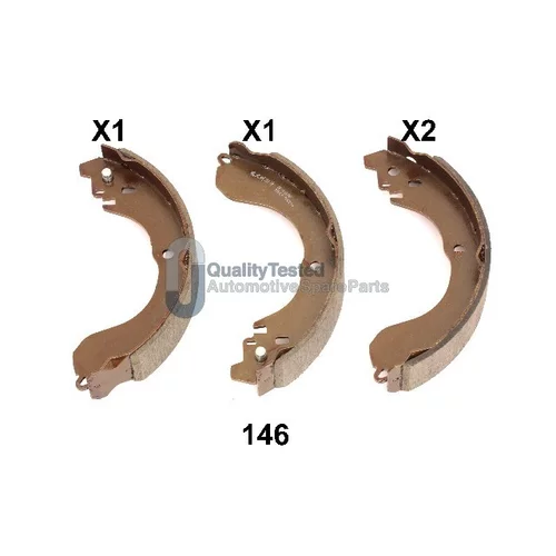 Sada brzdových čeľustí JAPANPARTS GF146JM