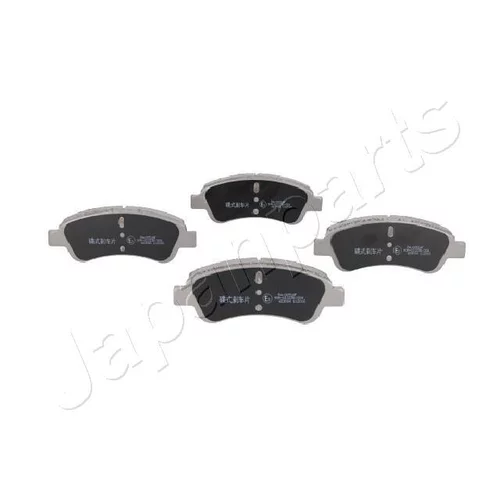 Sada brzdových platničiek kotúčovej brzdy JAPANPARTS PA-0051AF