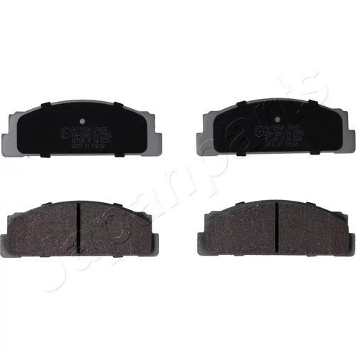 Sada brzdových platničiek kotúčovej brzdy JAPANPARTS PA-0286AF