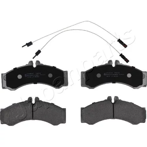 Sada brzdových platničiek kotúčovej brzdy JAPANPARTS PA-0574AF