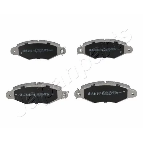 Sada brzdových platničiek kotúčovej brzdy Japanparts PA-114AF