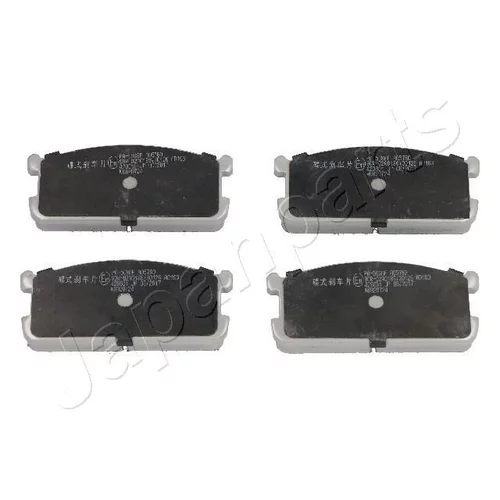 Sada brzdových platničiek kotúčovej brzdy JAPANPARTS PA-508AF
