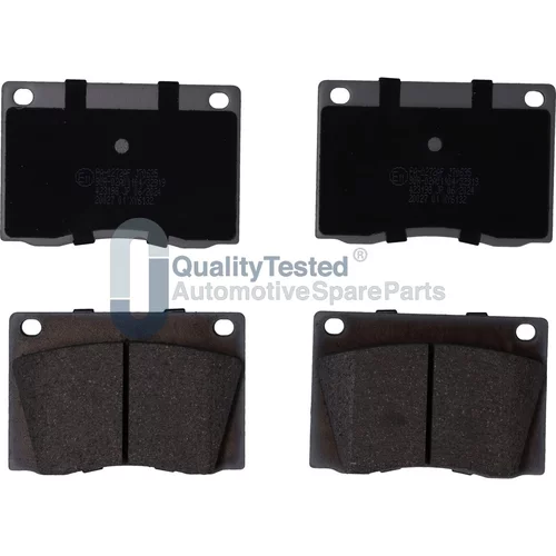Sada brzdových platničiek kotúčovej brzdy JAPANPARTS PA0272JM