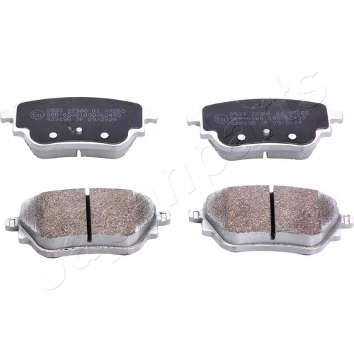 Sada brzdových platničiek kotúčovej brzdy JAPANPARTS PP-0533AF