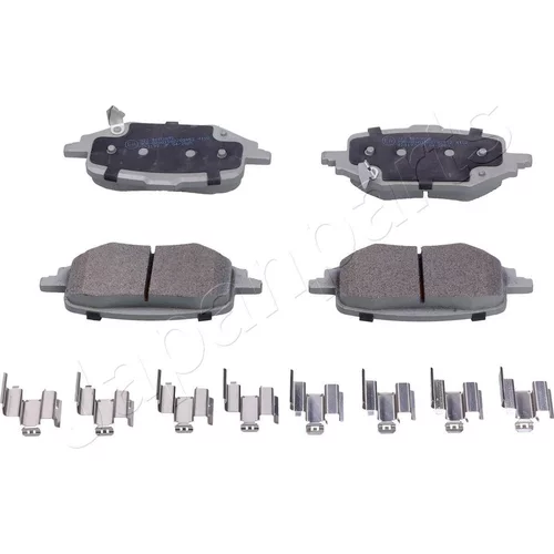 Sada brzdových platničiek kotúčovej brzdy JAPANPARTS PP-322AF