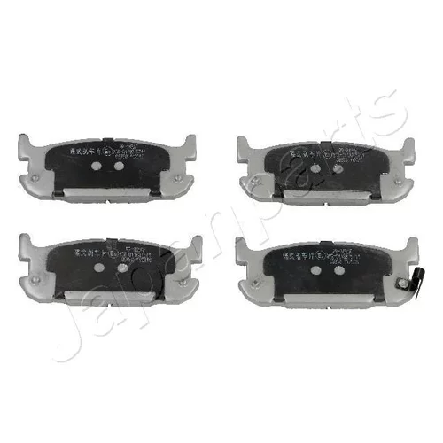 Sada brzdových platničiek kotúčovej brzdy JAPANPARTS PP-345AF
