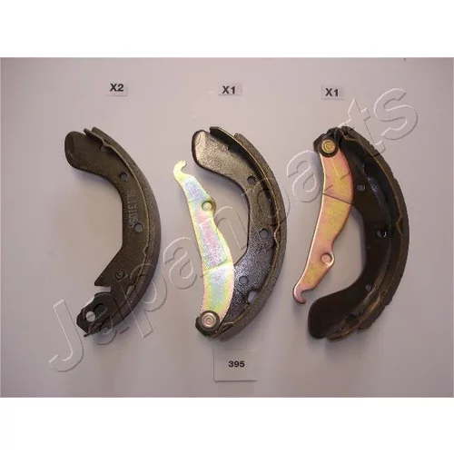 Sada brzdových čeľustí JAPANPARTS GF-395AF