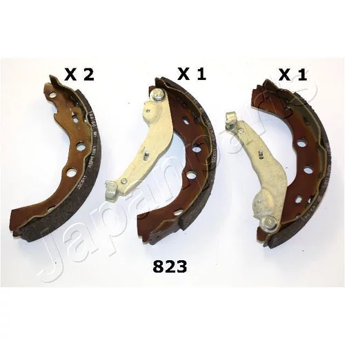 Sada brzdových čeľustí JAPANPARTS GF-823AF