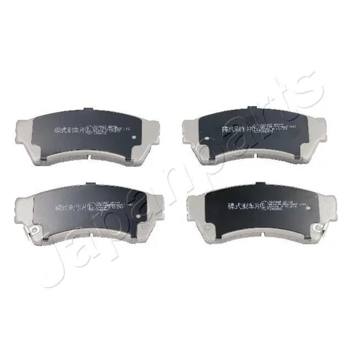 Sada brzdových platničiek kotúčovej brzdy JAPANPARTS PA-346AF