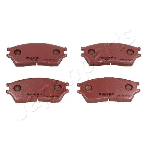 Sada brzdových platničiek kotúčovej brzdy JAPANPARTS PA-421AF